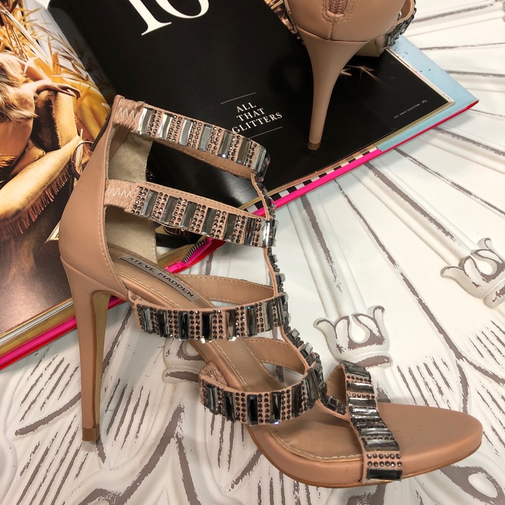 Steve Madden Jeweled Heels